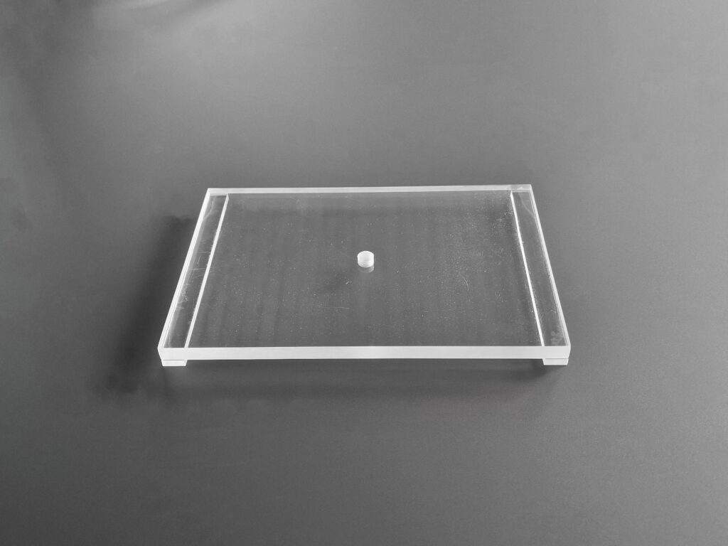 Sample cup assembly aid