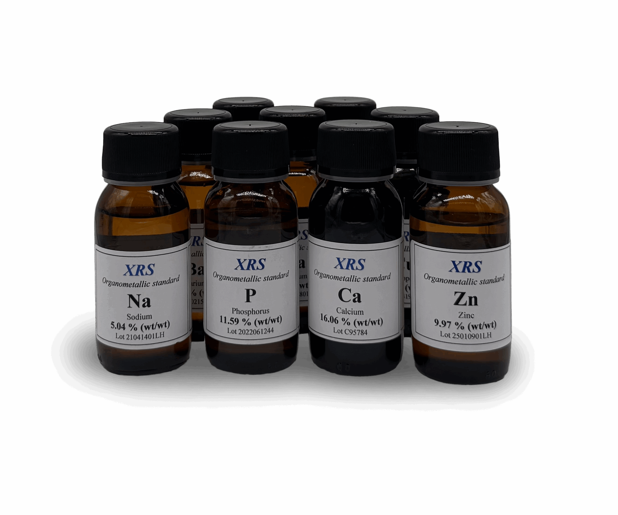 XRS organometallic standards XRF